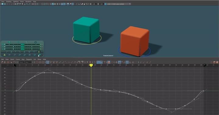 Noise, Wave, Pulse and Impact demonstrated in Maya