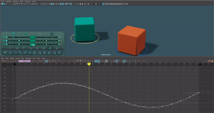 Value Scale and Pin demonstrated in Maya